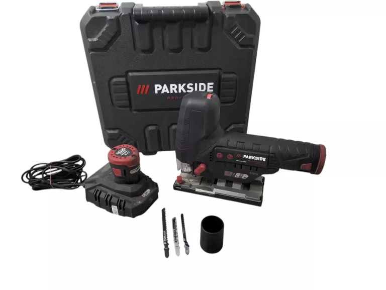 PARKSIDE PERFORMANCE AKUMULATOROWA WYRZYNARKA 12 V, PPSTKA 12 A1 2AKU + ŁA