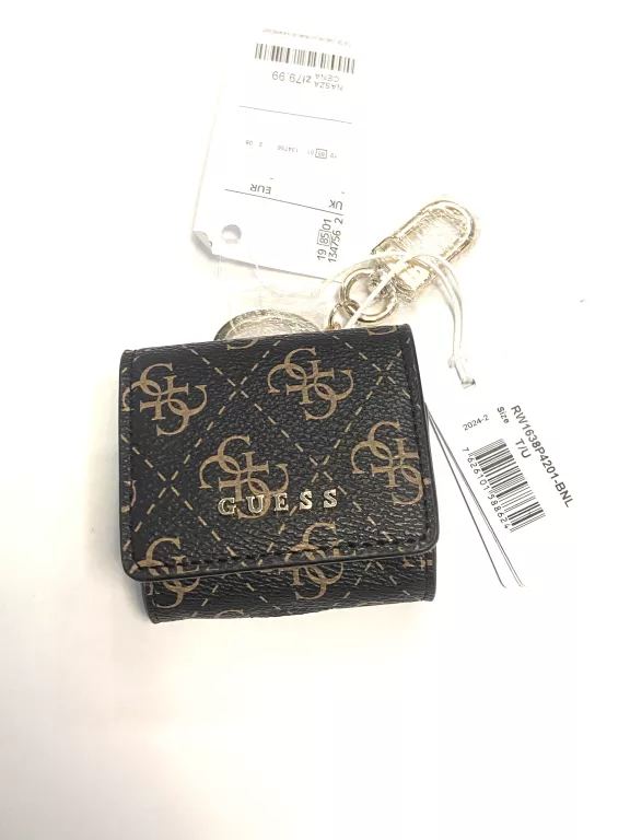 BRELOK NA KLUCZE Z MINI TOREBKĄ GUESS 7626101588624