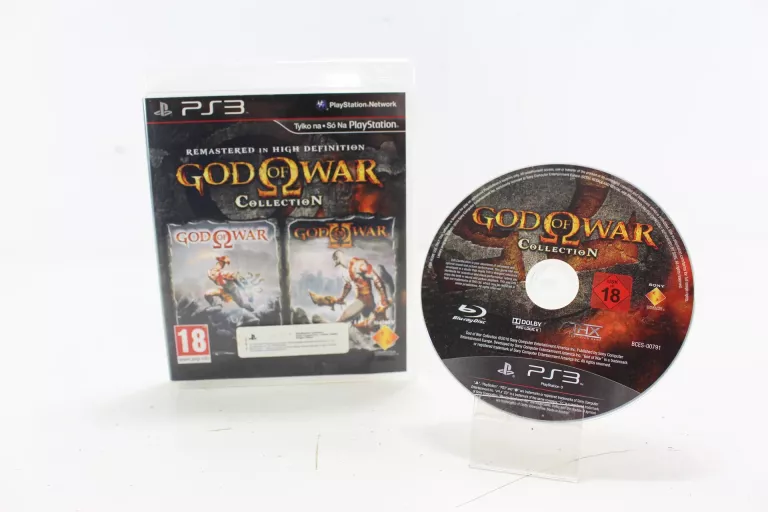 GRA NA KONSOLĘ PS3  GOD OF WAR COLLECTION (I + II) PEGI18 POLSKA WER. JĘZ.