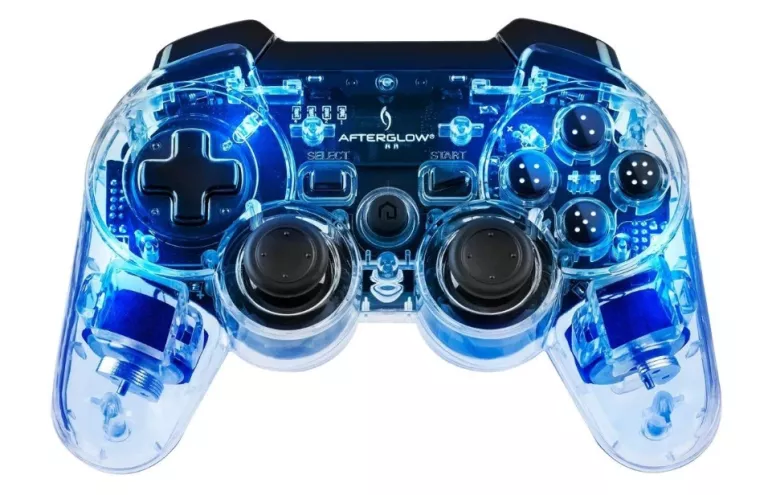 PDP PAD PS3 AFTERGLOW BLUE KONTROLER