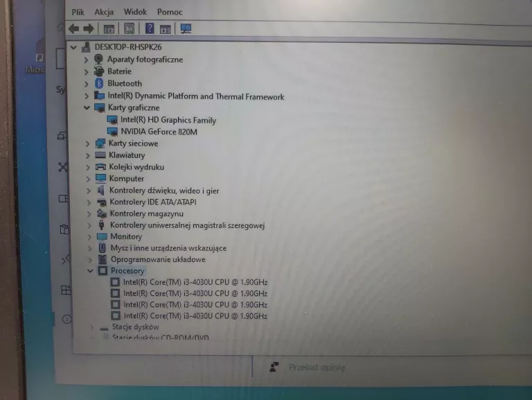 LAPTOP ASUS F555L 8/128GB, I3 + ZASILACZ