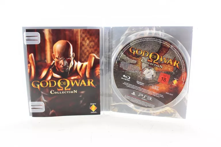 GRA NA KONSOLĘ PS3  GOD OF WAR COLLECTION (I + II) PEGI18 POLSKA WER. JĘZ.