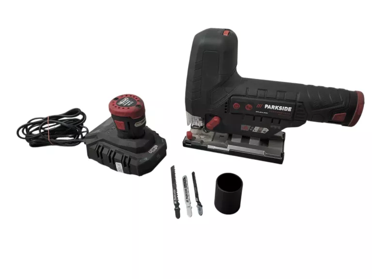 PARKSIDE PERFORMANCE AKUMULATOROWA WYRZYNARKA 12 V, PPSTKA 12 A1 2AKU + ŁA