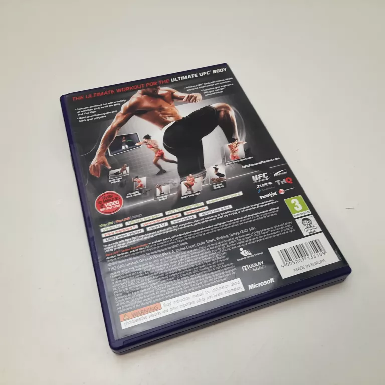 UFC TRAINER XBOX 360