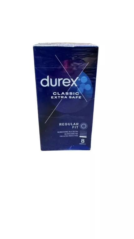 PREZERWATYWY DUREX CLASSIC EXTRA SAFE REGULAR FIT 8 SZT