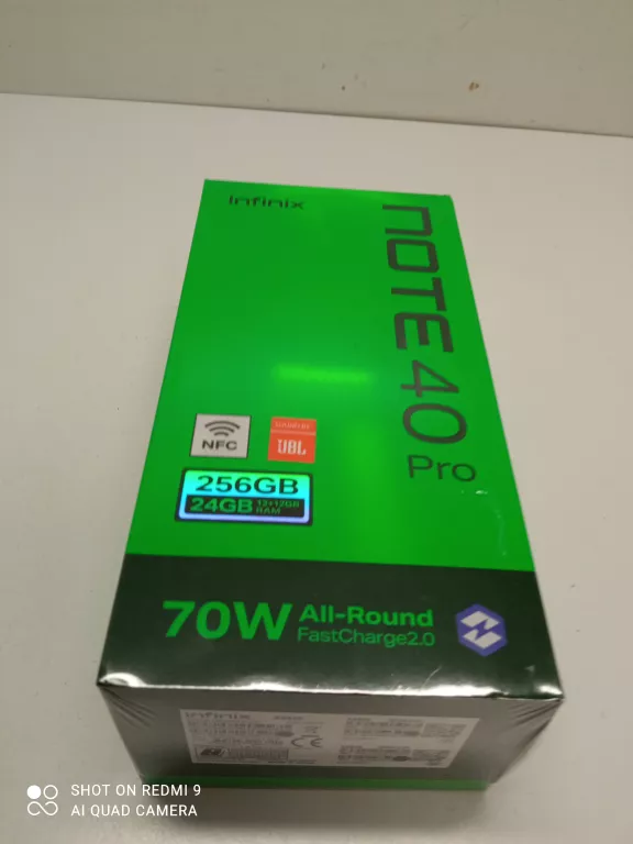 TELEFON INFINITY NOTE 40 PRO OPERATOR PLUS