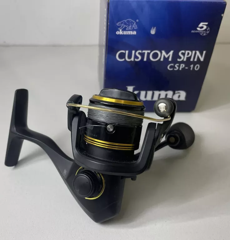 KOŁOWROTEK OKUMA CUSTOM SPIN CSP-10 KOMPATKOWY BDB STAN