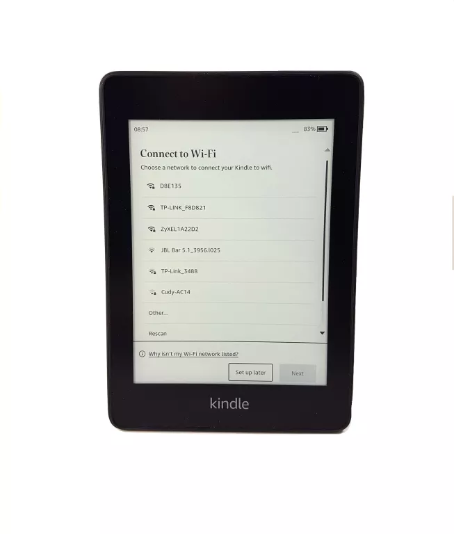 CZYTNIK AMAZON KINDLE PAPERWHITE 4 8 GB 6 " CZARNY