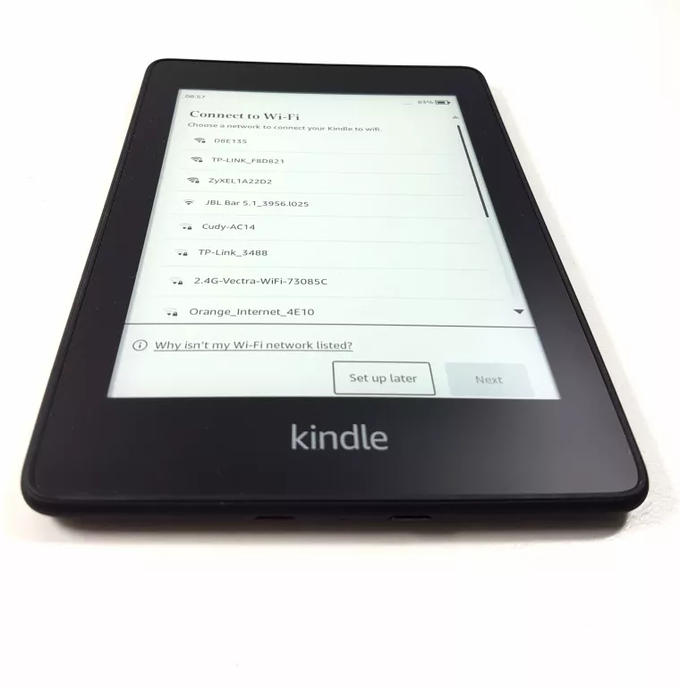 CZYTNIK AMAZON KINDLE PAPERWHITE 4 8 GB 6 " CZARNY