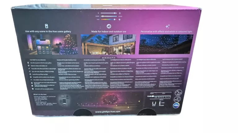 GIRLANDA ŚWIETLNA TAŚMA LED PHILIPS HUE FESTAVIA LED 14W BLUETOOTH 250 SZT
