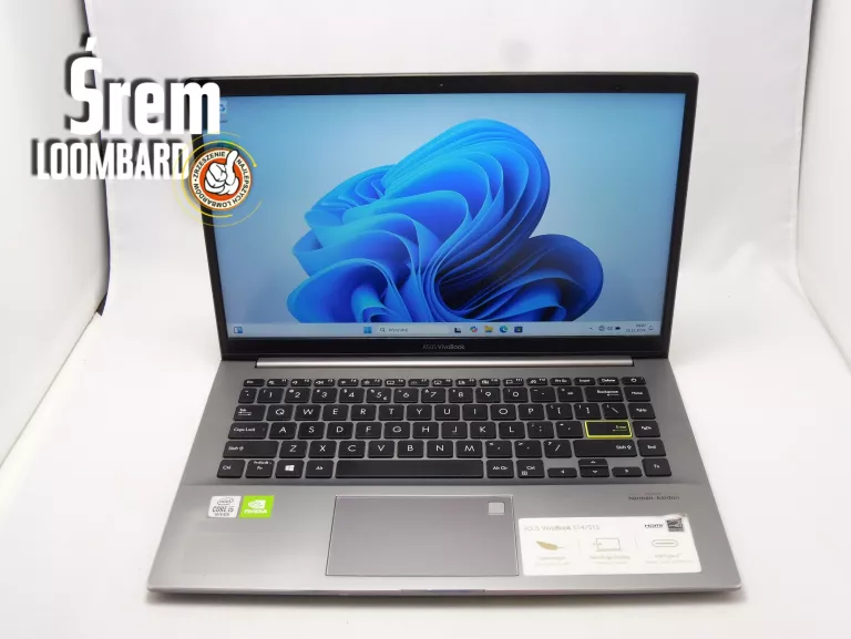 LAPTOP ASUS VIVOBOOK S433J, I5-1035G1, 8GB/512GB SSD, KOMPLET