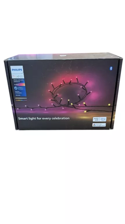 GIRLANDA ŚWIETLNA TAŚMA LED PHILIPS HUE FESTAVIA LED 14W BLUETOOTH 250 SZT