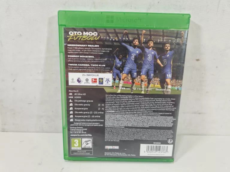 GRA FIFA 22 XBOX ONE XBOX SERIES X