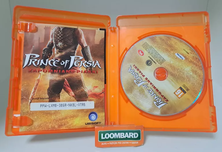 PRINCE OF PERSIA ZAPOMNIANE PIASKI NA PC
