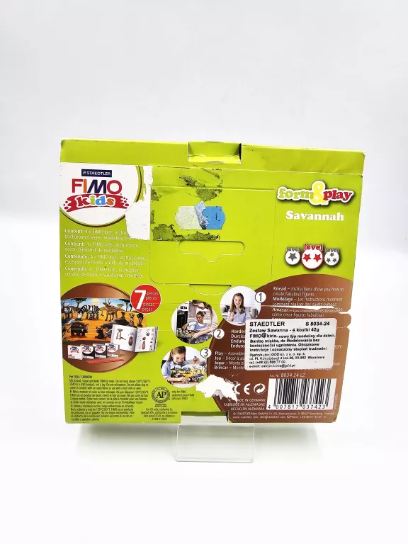 MODELINA DLA DZIECI STAEDTLER FIMO KIDS SAWANNA 168 G