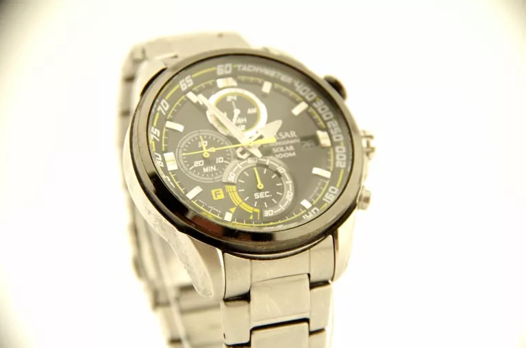 ZEGAREK MĘSKI SOLARNY CHRONOGRAF PULSAR BY SEIKO PZ6003X1 VR43-X002 SOLAR