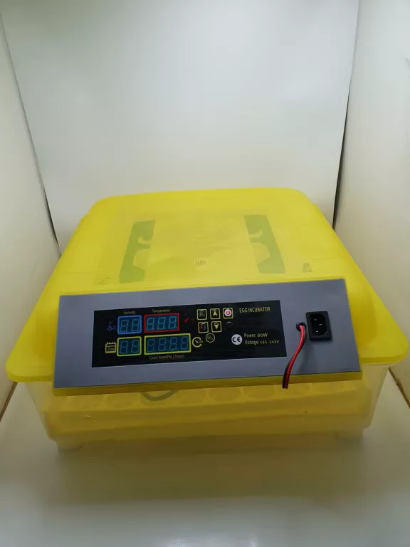 AUTOMATYCZNY INKUBATOR DO 54 JAJ WYLĘGARKA 80W