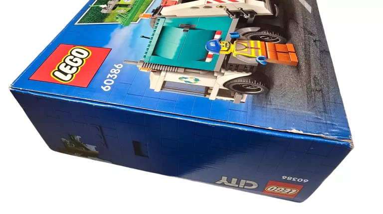 LEGO 60386 CIĘŻARÓWKA RECYKLINGOWA