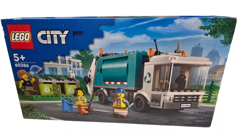 LEGO 60386 CIĘŻARÓWKA RECYKLINGOWA