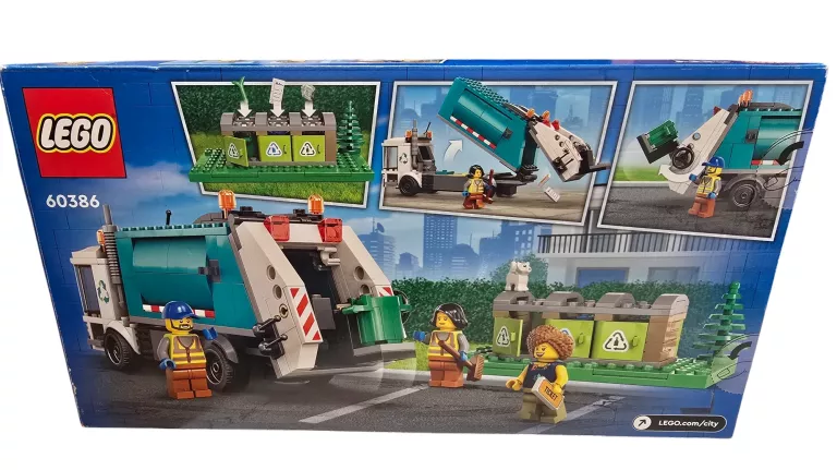 LEGO 60386 CIĘŻARÓWKA RECYKLINGOWA