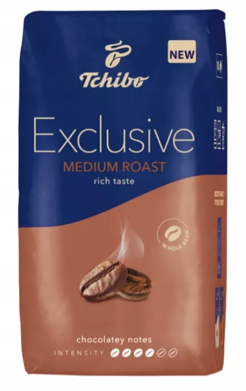 KAWA ZIARNISTA TCHIBO EXCLUSIVE MEDIUM ROAST 1KG 4061445212690