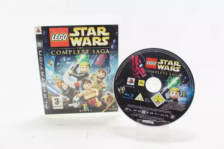 GRA NA KONSOLĘ PS3 LEGO STAR WARS THE COMPLETE SAGA PEGI3 ANG. WER. JĘZ.