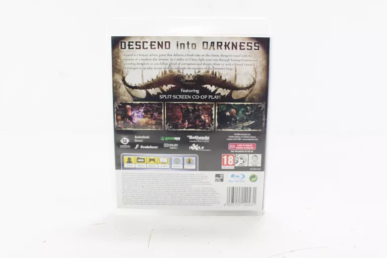 GRA NA KONSOLĘ PS3 HUNTED THE DEMON'S FORGE PEGI18 ANGIELSKA WER. JĘZ.