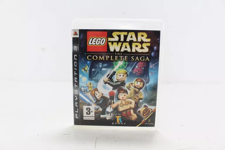 GRA NA KONSOLĘ PS3 LEGO STAR WARS THE COMPLETE SAGA PEGI3 ANG. WER. JĘZ.