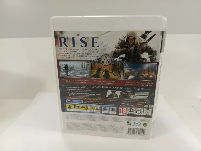 GRA NA KONSOLĘ PS3 SONY PLAYSTATION 3 ASSASSIN'S CREED 3