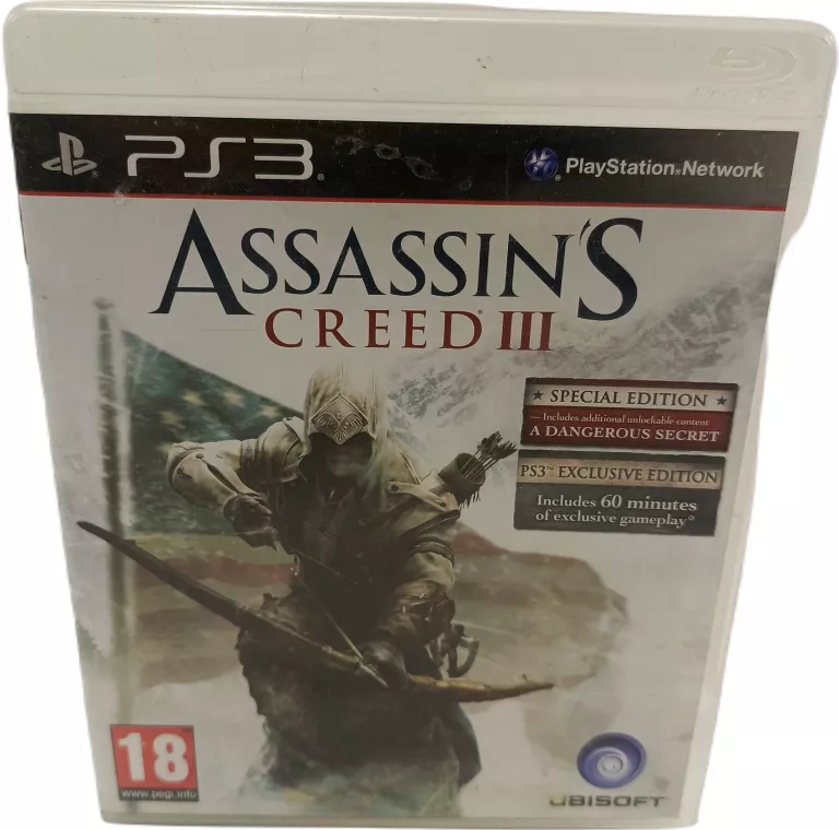 GRA NA KONSOLĘ PS3 SONY PLAYSTATION 3 ASSASSIN'S CREED 3