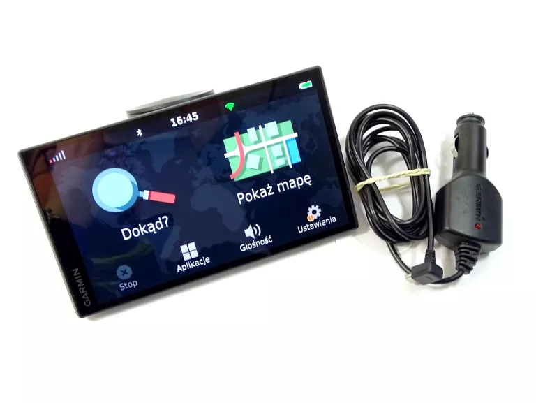 NAWIGACJA GARMIN DRIVESMART 65 + ŁADOWARKA SD64GB