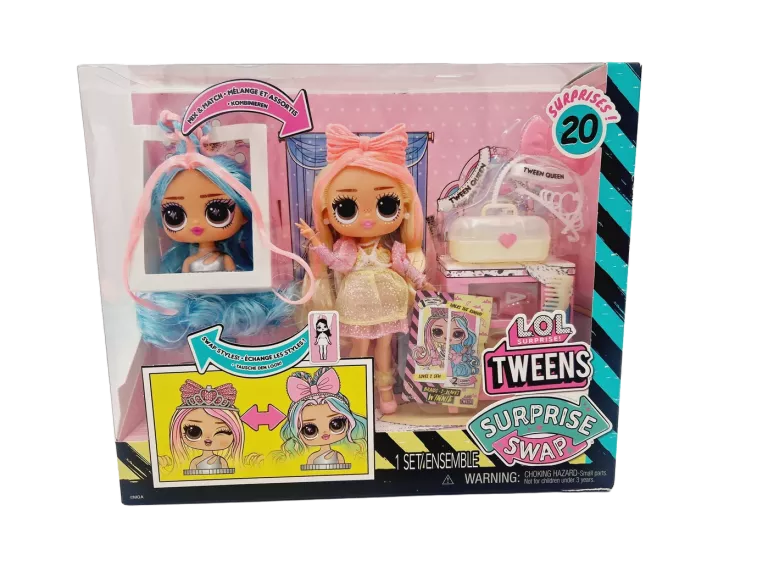 LOL DUŻA LALKA SWAP WINNIE TWEENS FASHION DOLL MIX