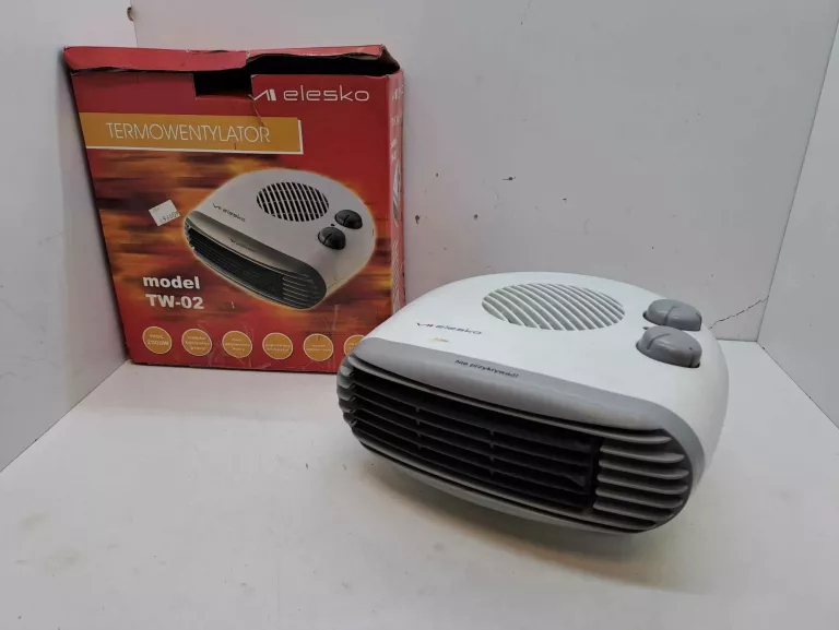 TERMOWENTYLATOR ELESKO TW-02 2000W +PUDEŁKO