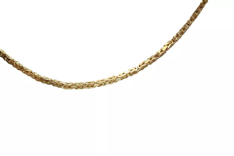 ZŁOTY ŁAŃCUSZEK SPLOT KROLEWSKI [13,31G 585PR 55CM]