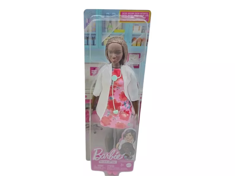 MATTEL LALKA BARBIE LEKARKA DOKTOR KARIERA GYT29