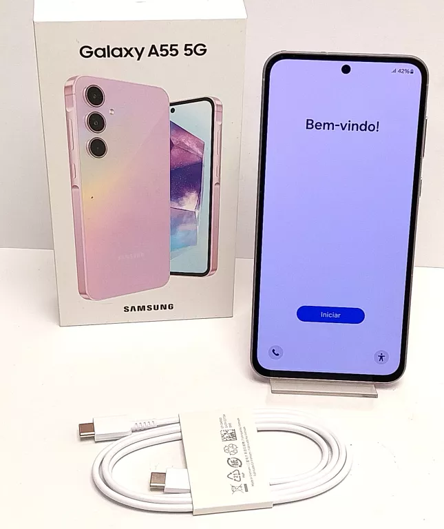 TELEFON SAMSUNG A55 5G 8/128GB + KOMPLET #NAJTANIEJ