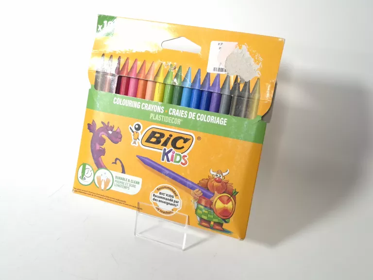 KREDKI ŚWIECOWE BIC PLASTIDECOR 18 SZT.