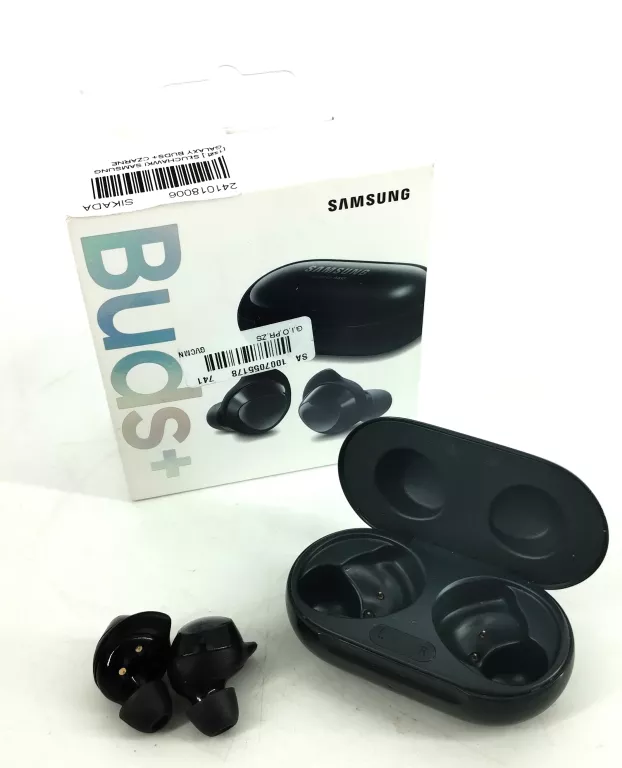 SŁUCHAWKI SAMSUNG GALAXY BUDS+ CZARNE