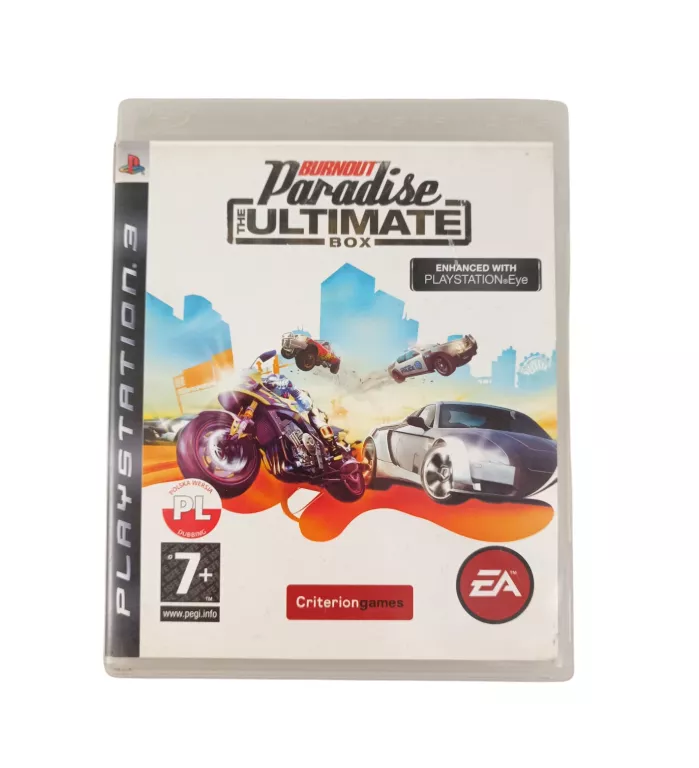 GRA NA PS3 BURNOUT PARADISE THE ULTIMATE BOX