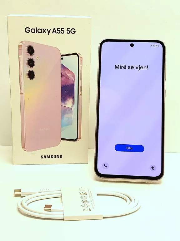 TELEFON SAMSUNG A55 5G 8/128GB + KOMPLET #NAJTANIEJ