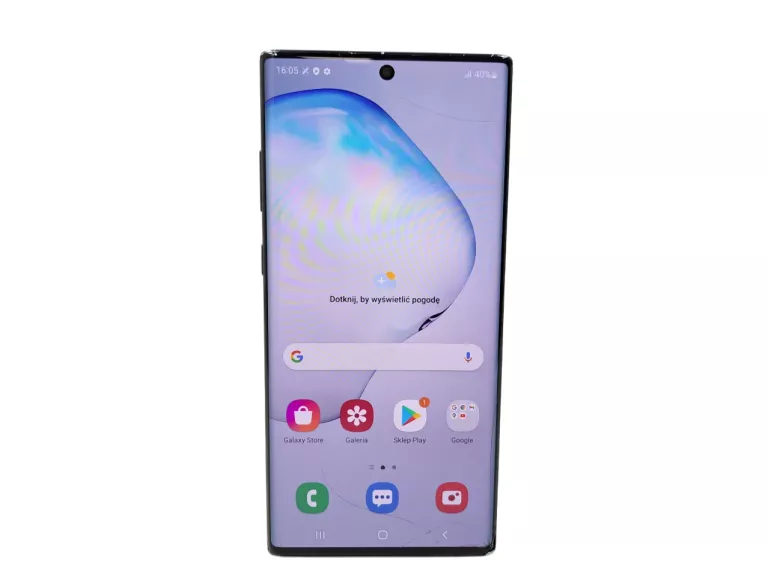 SMARTFON SAMSUNG GALAXY NOTE 10 PLUS 12 GB / 256 GB 4G (LTE) CZARNY
