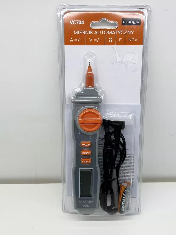 ORANGJO VC704 MIERNIK AUTOMATYCZNY DETEKTOR NCV