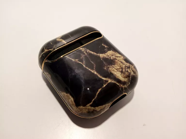 ETUI AIRPODS CASE 1 ST & 2 ND GEN IDEAL OF SWEDEN GOLDEN SMOKE MARBLE