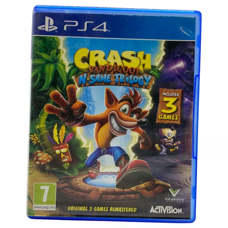 GRA PS4 CRASH BANDICOOT N. SANE TRILOGY