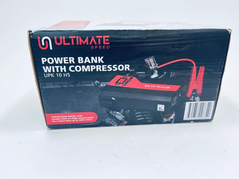 ULTIMATE SPEED POWERBANK UPK 10 H5 Z KOMPRESOREM * BARDZO DOBRY STAN *