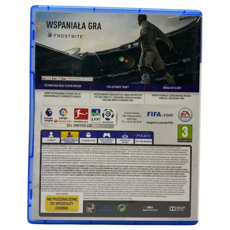 GRA PS4 FIFA 18