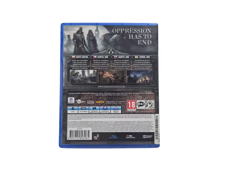 GRA NA PS4 ASSASSIN'S CREED SYNDICATE