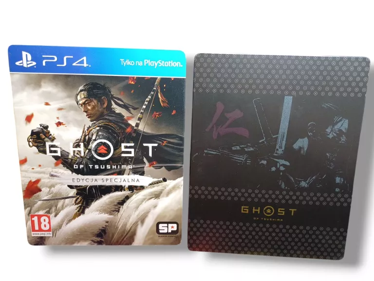 GRA PS4 GHOST OF TSUSHIMA STEELBOOK