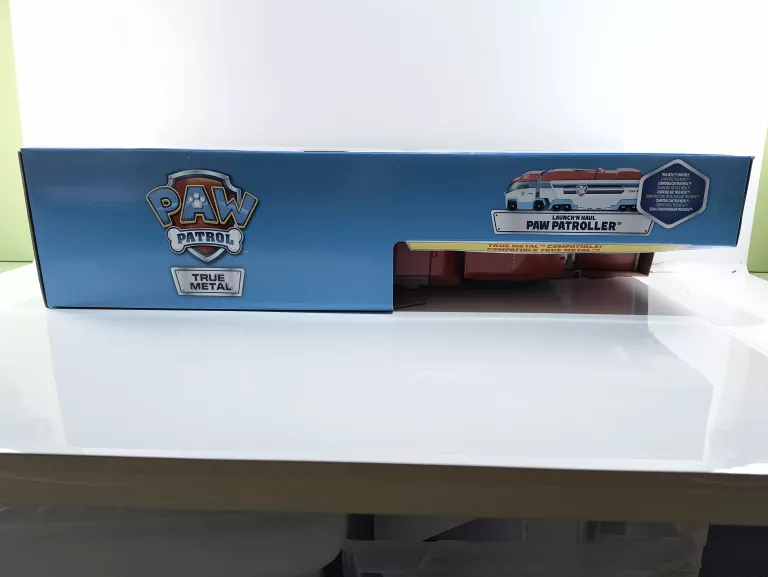 PSI PATROL ROZKŁADANY PATROLOWIEC 2W1 TRANSPORTER CIĘŻARÓWKA + ROBOPIES