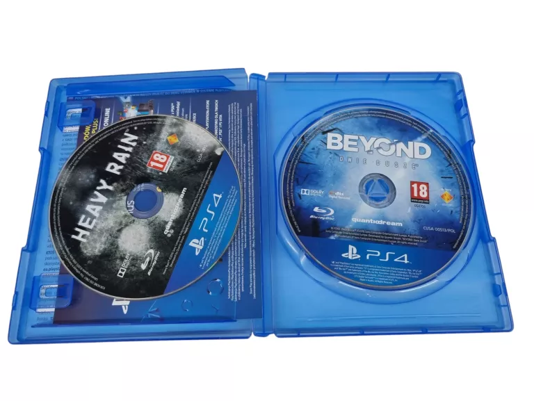 HEAVY RAIN + BEYOND DWIE DUSZE PS4 PLAYSTATION 4 PL
